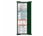 WhiteCoat Clipboard® Trifold - Green Occupational Therapy Edition